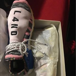 Deadstock size 13 Adidas human race Mother Pink